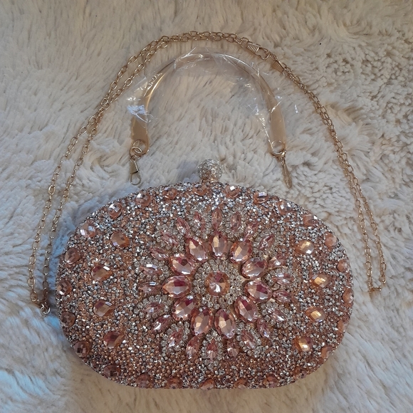 RAMLA Crystal Embellished Crossbody  NWOT - Picture 1 of 11